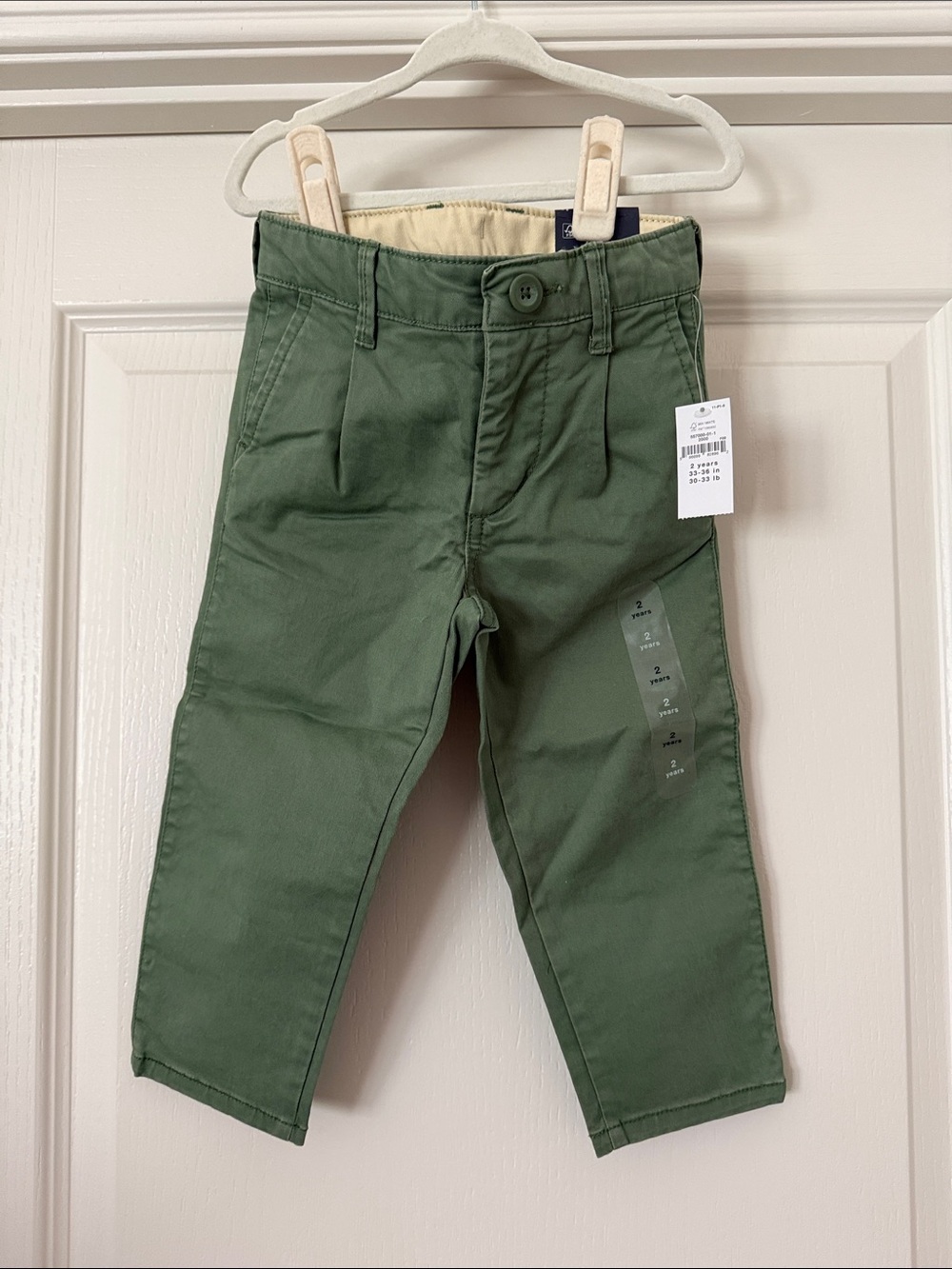 GAP Kids Green Twill Pants
